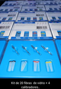 KIT DE FIBRAS DE VIDRIO + CALIBRADORES