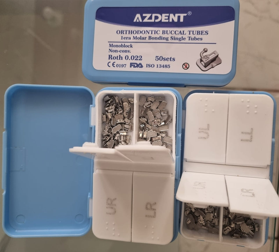 TUBOS PEGAR AZDENT 1RA MOLAR X 200