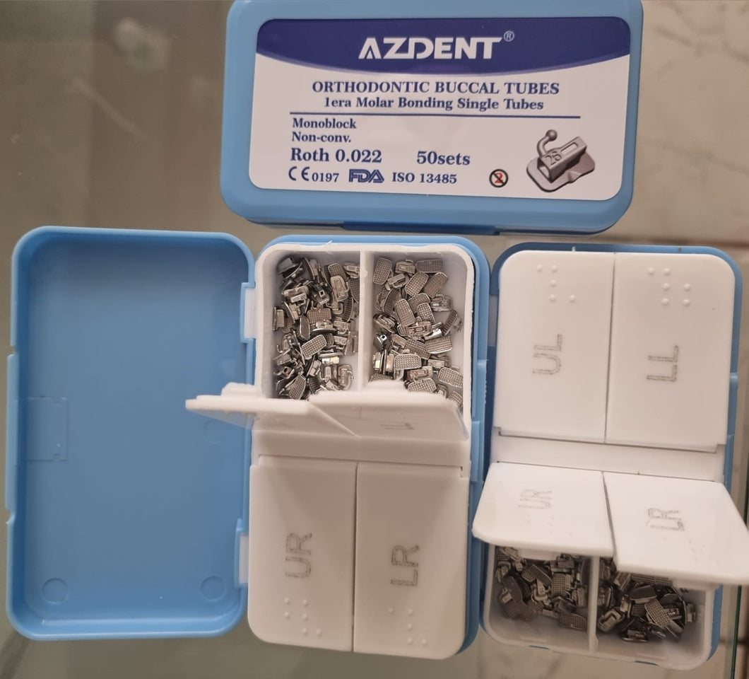 TUBOS PEGAR AZDENT 1RA MOLAR X 200