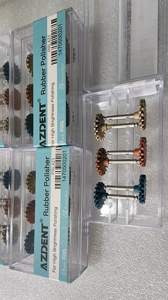 CAUCHOS PARA PULIDO DE RESINA KIT