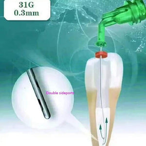 AGUJAS NAVITIP IRRIGACIÓN CON SALIDA LATERAL X 50PCS