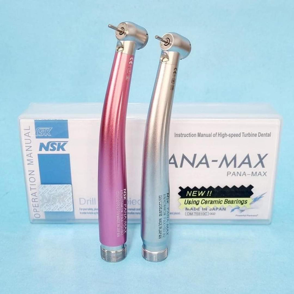 PIEZA DE MANO DE ALTA VELOCIDAD PUSH BUTTON  LED,  NSK AZUL, LILA, NEGRO, ROSADO, GRIS