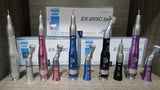 MICROMOTOR NSK 203 C SET AZUL, LILA, NEGRO, ROSADO, GRIS