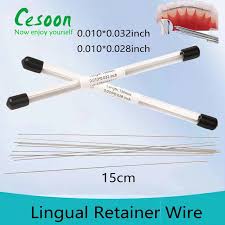 RETENEDOR DENTAL - LINGUAL X 10 UNID